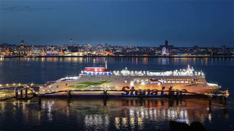 Stena Line Liverpool Waterfront Dji Drone Youtube