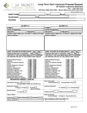 Fillable Online Ltc Request Form Fax Email Print Pdffiller