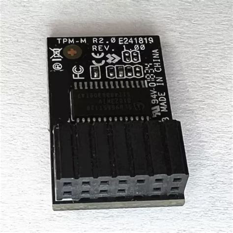 MODULO TPM 2 0 14 1 Pin Modulo Piattaforma Attendibile LPC Per ASUS TPM