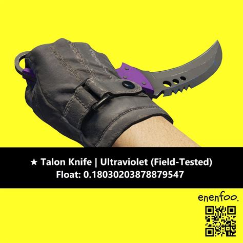 Fv Talon Knife Ultraviolet Ft Field Tested Cs Skins Knives Items