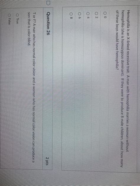 Solved Hemophilia Is An X Linked Recessive Trait A Man With Chegg