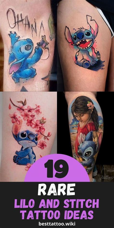 Embrace Sisterhood Lilo And Stitch Tattoo Ideas For Matching Tattoos