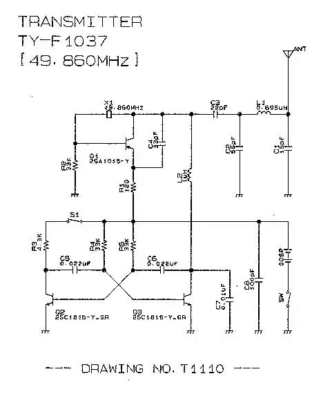 Rc Toy Transmitter Schematics Schematic Taiyo