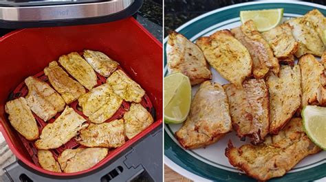 FilÉ De Merluza Na Air Fryer FÁcil E RÁpido FilÉ De Peixe Na Air Fryer Youtube