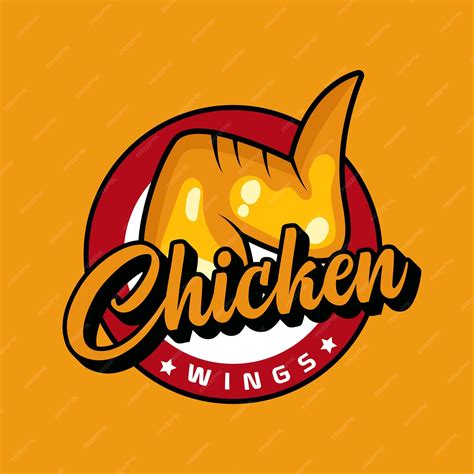 Premium Vector Chicken Wings Logo Vector Template