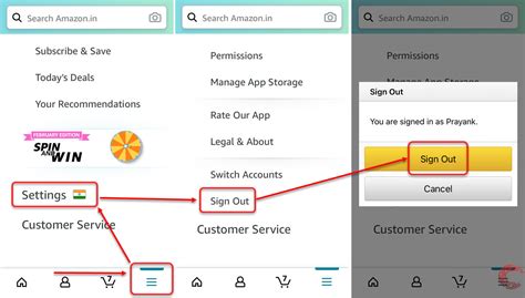 How To Logout In Amazon App New Hutomo