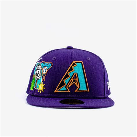 Arizona Diamondbacks City Cluster Hat - Purple