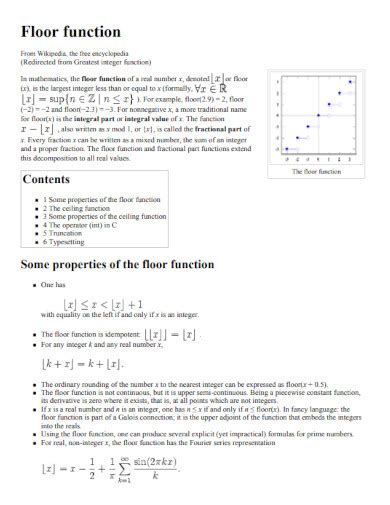 Function - Examples, PDF | Examples