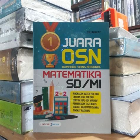 Jual Lingkar Media Buku Juara Osn Olimpiade Sains Nasional Matematika Sdmi Yuli Ardika P