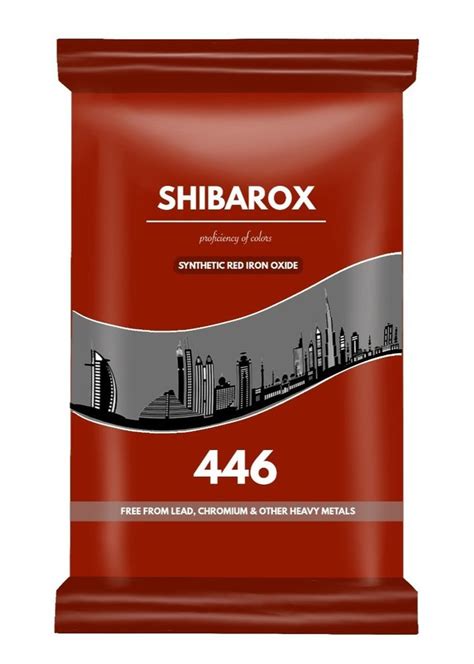 Shibarox 446 Synthetic Red Iron Oxide Pigment 25 Kg Powder At Rs 90