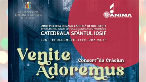 Arcb Decembrie Venite Adoremus Concertul Inaugural Al