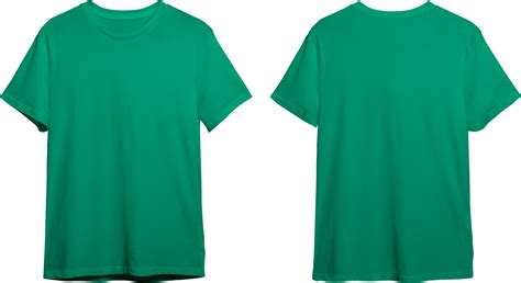 Kelly Green Mens Classic T Shirt Front And Back 23370441 Png