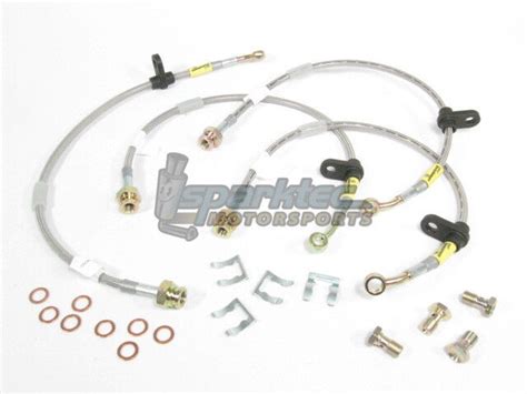 Goodridge G Stop Stainless Steel Brake Line Kit Honda Civic Si