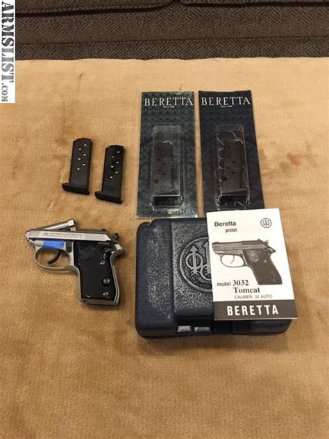 ARMSLIST - For Sale: Beretta 32 Tomcat Ammo Package