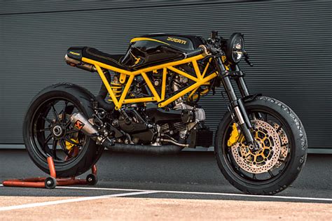 STING LIKE A V NCT Motorcycles Angry Predator Ducati 750SS Pipeburn