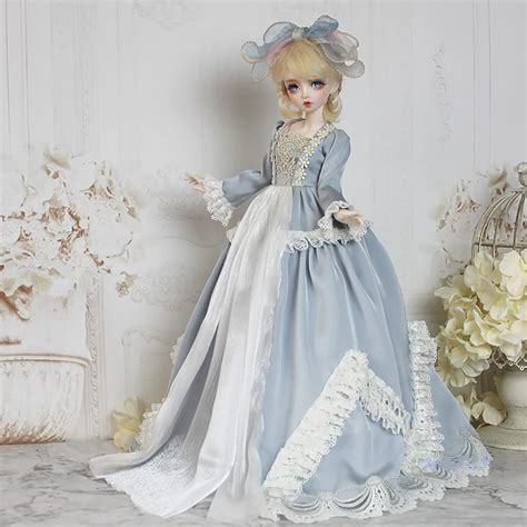 Kamz 1 3 1 4 BJD Doll Clothes Women S Dresses Set For 60 Cm 45 Cm SD