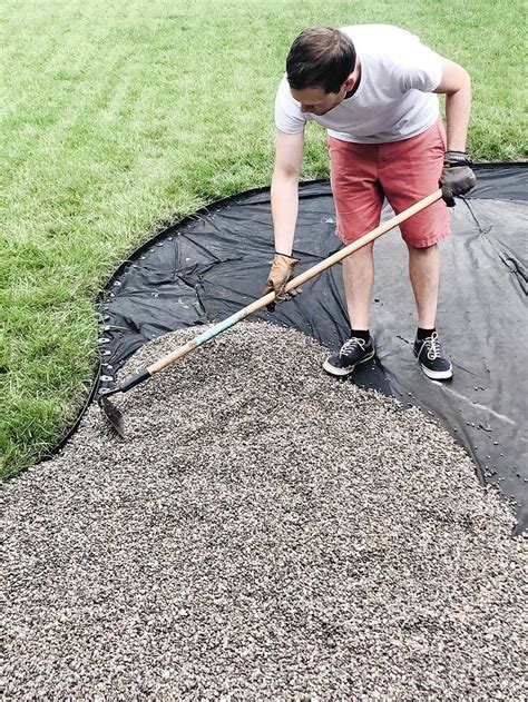 Diy Pea Gravel Patio For Under 200 Redeeming Hampton Backyard