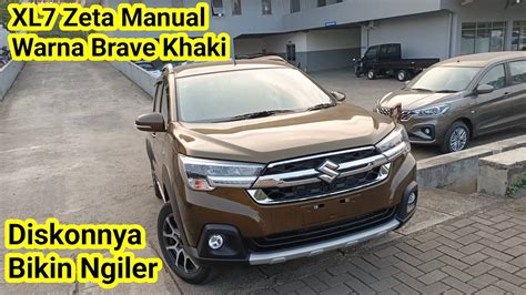 Suzuki XL7 Zeta Manual 2023 Warna Brave Khaki Type Paling Basic Dan