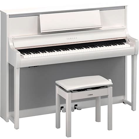 Yamaha Clavinova CSP-295 Digital Upright Piano With Bench Polished ...