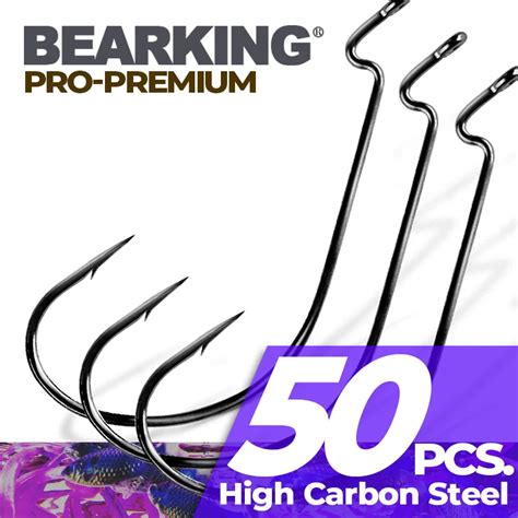 BEARKING Lot De 50 Hame Ons En Acier Haute Teneur En Carbone Pour La P