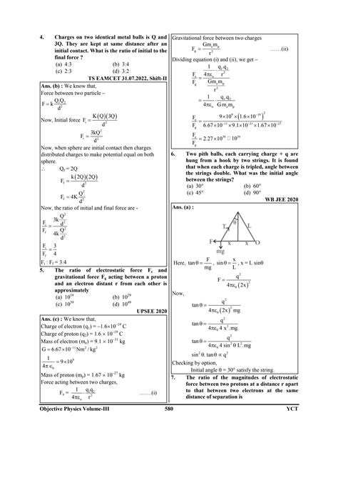 SOLUTION Electrostatics Neet Jee Practice Questions Studypool