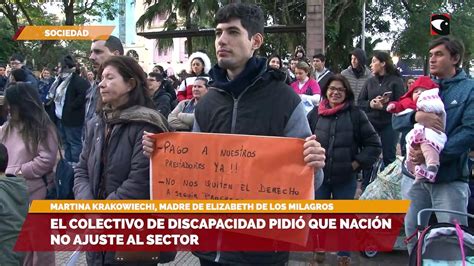 El Colectivo de Discapacidad pidió que Nación no ajuste al sector