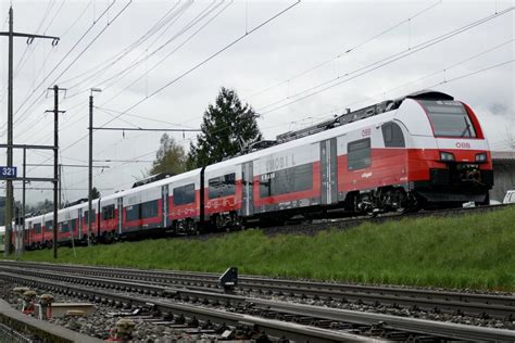 ÖBB Cityjet 4748 008 am 2 5 23 bei Frutigen abgestellt Bahnbilder de