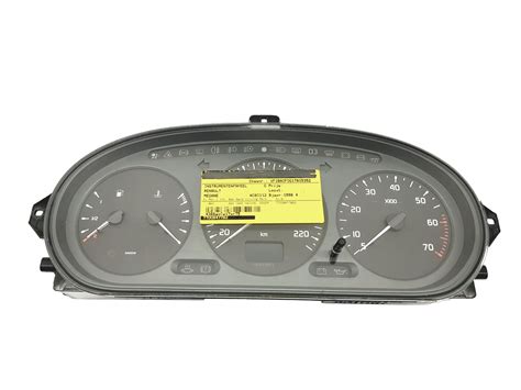 Speedometer Instrument Cluster Renault Megane Scenic G