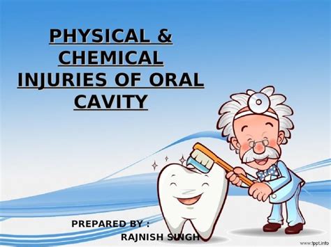 PPT Oral Pathology Physical Chemical Injuries Of Oral Cavity