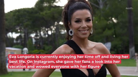 Wow Eva Longoria Turns Heads In Tight Bikini Video Dailymotion