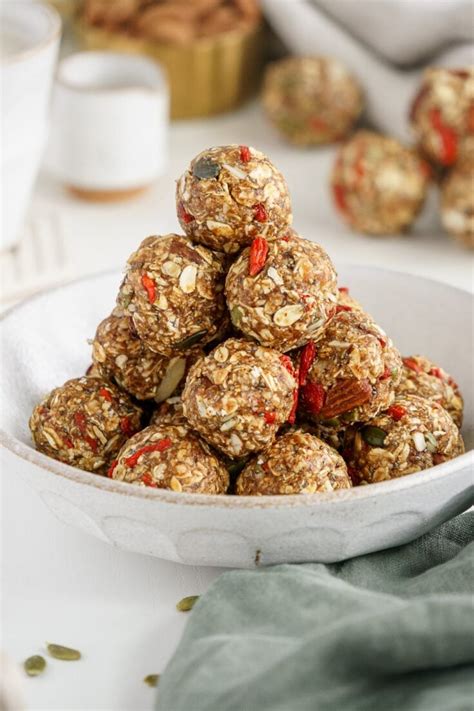 No Bake Granola Balls Gathering Dreams