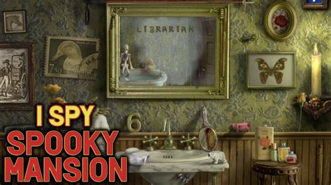 I Spy Spooky Mansion Deluxe Spooky Hidden Object Game Youtube