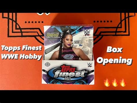 2 LOW NUMBERED AUTOS 2021 WWE Topps Finest Hobby Box BOX OPENING