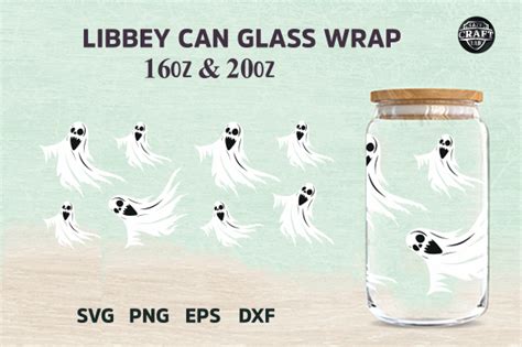 Libbey Can Glass Spooky Halloween Oz Graphic By Lazycraftlab