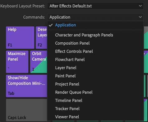 Adobe After Effects Cheatsheet Best Keyboard Shortcuts After Effects