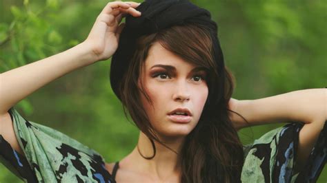 Casey Carlson Brunette Women Face Brown Eyes Wallpapers HD