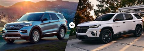 Ford Explorer Vs Chevy Traverse Five Star Ford Stone Mountain