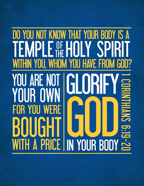 Bishop's Blog: 'Glorify God in your body'