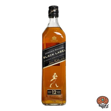 JOHNNIE WALKER BLACK Label 12 Jahre Blended Scotch Whisky Alc 40 Vol