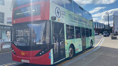 Zero Emissions Livery BYD ADL Enviro400EV Go Ahead London Ee169 LG23