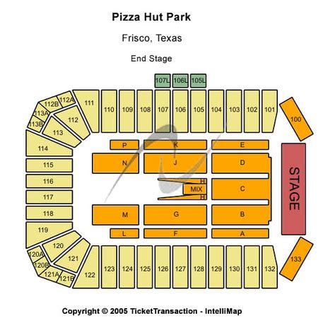 Toyota Stadium Tickets in Frisco Texas, Toyota Stadium Seating Charts ...