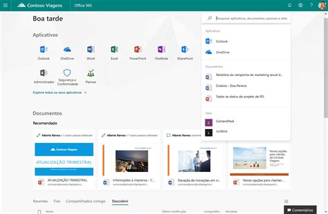 Inovações do SharePoint transformam a colaboração de conteúdo