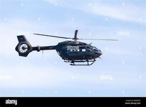 BERLIN / GERMANY - APRIL 28, 2018: German military H145M from Airbus ...