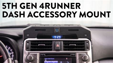 5th Gen 4runner Dash Accessory Mount Install Youtube