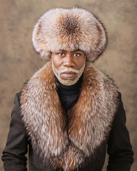 Mens Winter Outfits Fur Hat Men Winter Outfits Men Mens Shearling