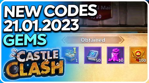 Castle Clash Secret Codes New Castle Clash Redeem Code 2023 YouTube