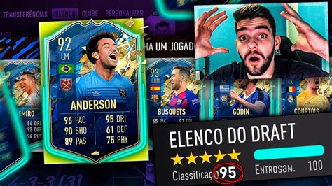 RECORDE DE TOTS OS NOVOS TOTS CHEGARAM NO FUT DRAFT FIFA 20 YouTube