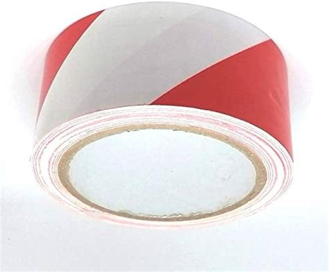 Floor Marking Tape Red White