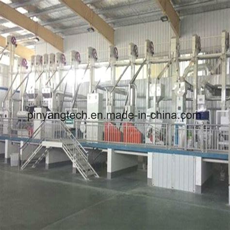 Tpd Complete Set Rice Processing Line Grain Milling Machine China