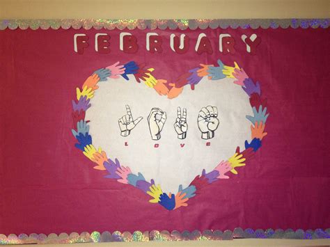 February bulletin board preschool | February bulletin boards, February ...